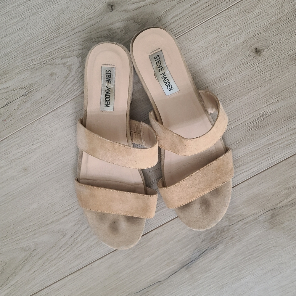 Suede Sandals